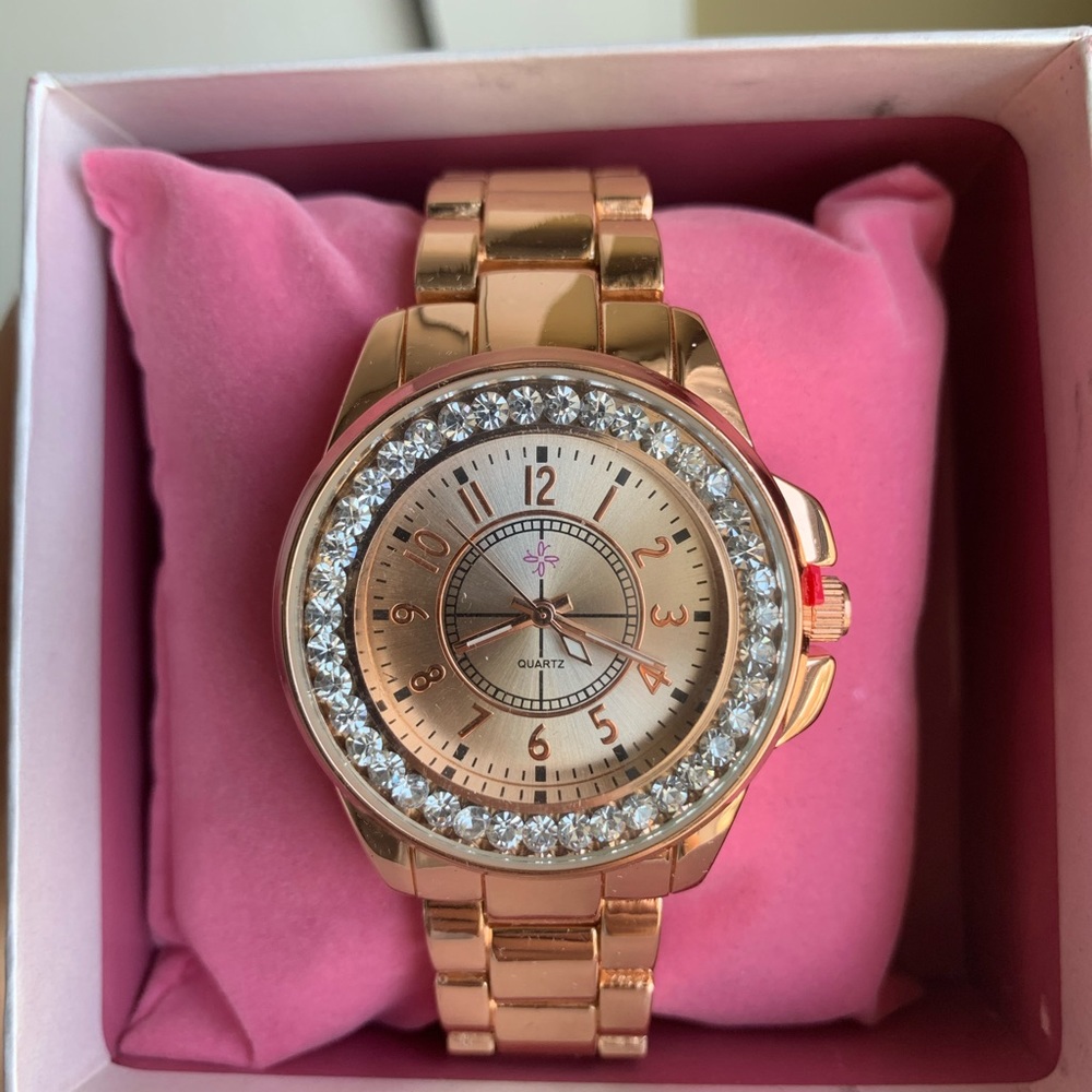 Icing Rose Gold Watch